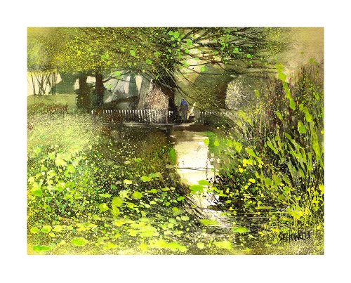Banks of Green Willow by Sue Howells - limited edition print